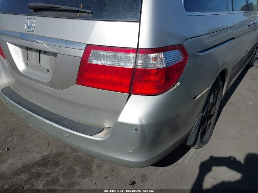 2006 Honda Odyssey Touring VIN: 5FNRL38876B102738 Lot: 43527764