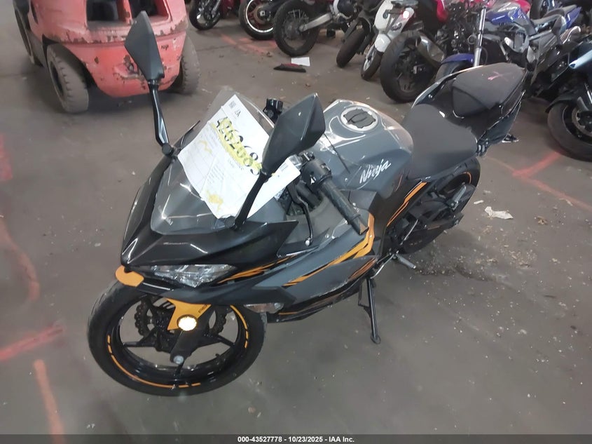 2018 Kawasaki Ex400 grey null gasoline JKAEXKG11JDA09163 photo #3