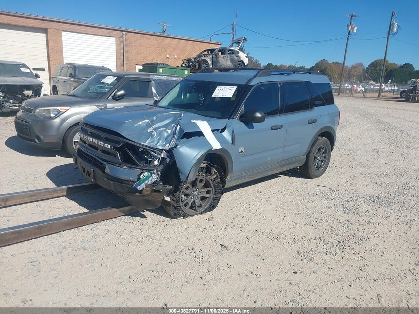 Vin: 3fmcr9b63rre70962, lot: 44022792, ford bronco sport big bend 20242