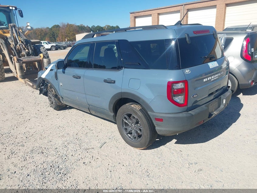 Vin: 3fmcr9b63rre70962, lot: 44022792, ford bronco sport big bend 20243