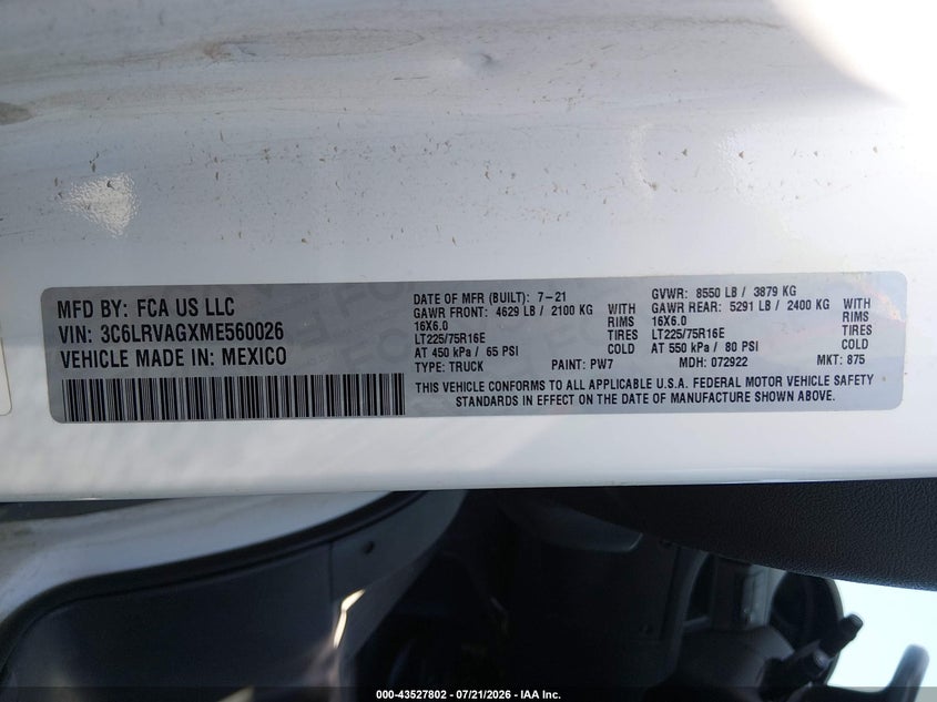 AtlanticExpress - Ram ProMaster 1500