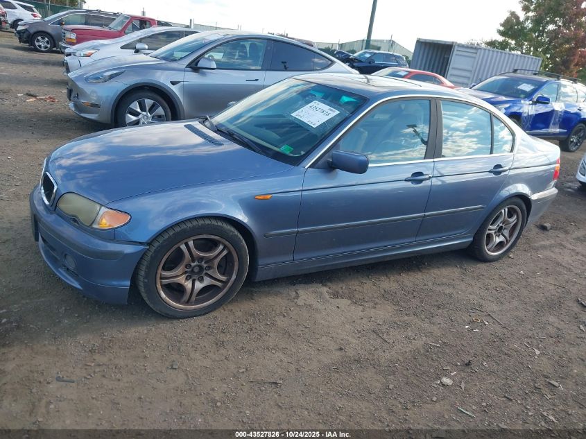 2002 BMW 330I VIN: WBAEV53452KM15869 Lot: 43527826