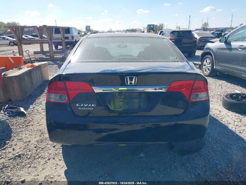 2009 Honda Civic Lx VIN: 19XFA16539E044112 Lot: 43527833