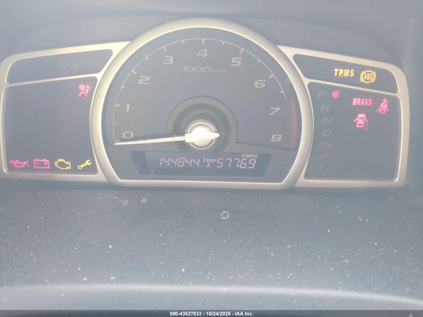 2009 Honda Civic Lx VIN: 19XFA16539E044112 Lot: 43527833