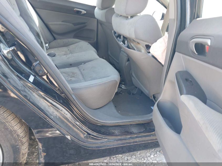 2009 Honda Civic Lx VIN: 19XFA16539E044112 Lot: 43527833