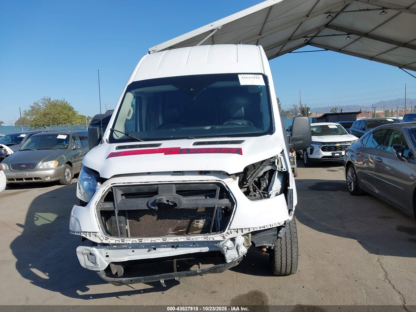 2022 Ford Transit-250 VIN: 1FTBR1X89NKA70351 Lot: 43527918