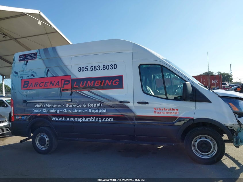 2022 Ford Transit-250 VIN: 1FTBR1X89NKA70351 Lot: 43527918