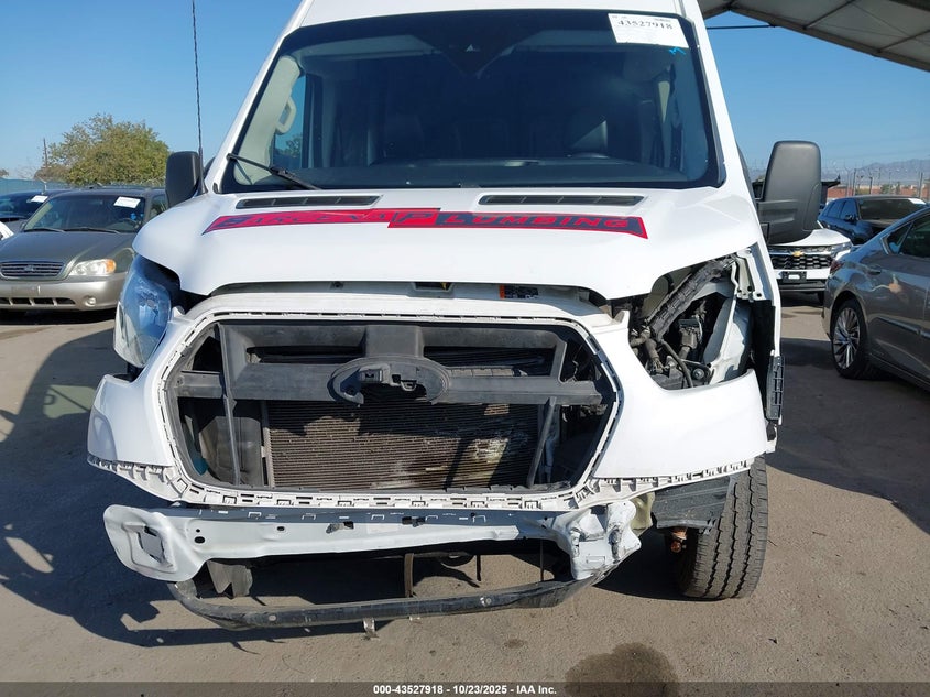 2022 Ford Transit-250 VIN: 1FTBR1X89NKA70351 Lot: 43527918