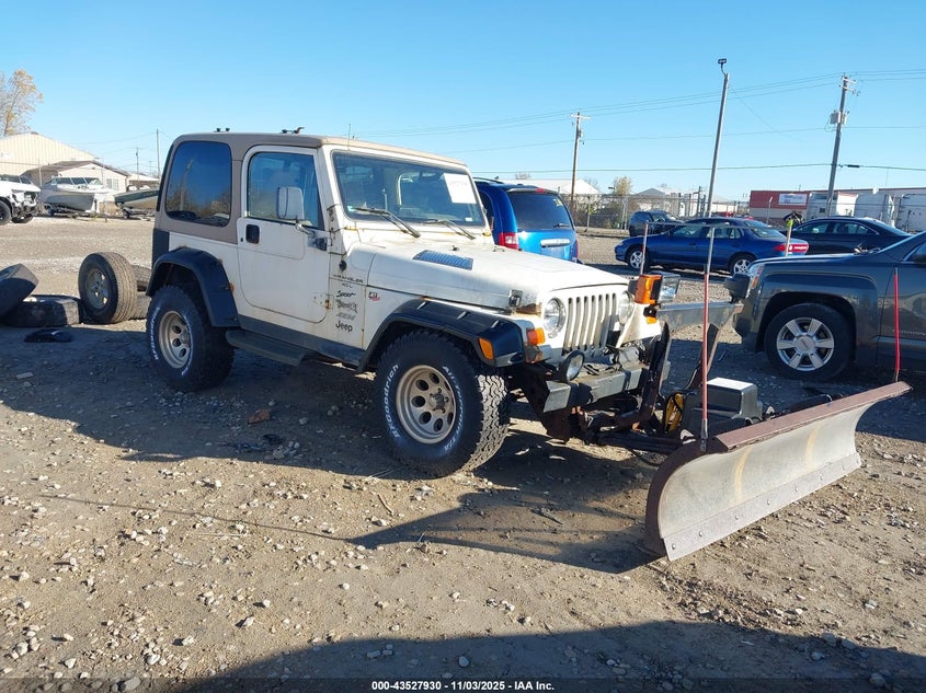 1J4FA49S4YP700362 2000 Jeep Wrangler Sport auction photo 1