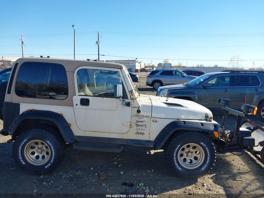2000 Jeep Wrangler Sport VIN: 1J4FA49S4YP700362 Lot: 43527930