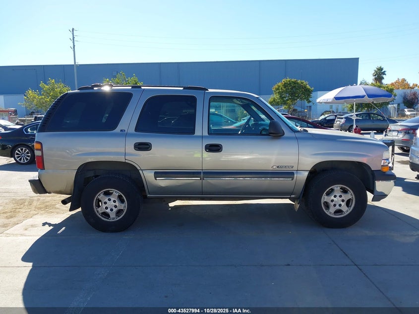2001 Chevrolet Tahoe Ls VIN: 1GNEK13T91R120007 Lot: 43527994