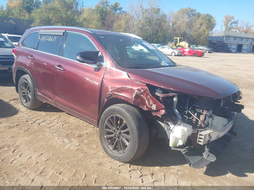 2017 TOYOTA HIGHLANDER XLE - 5TDJZRFH1HS393141
