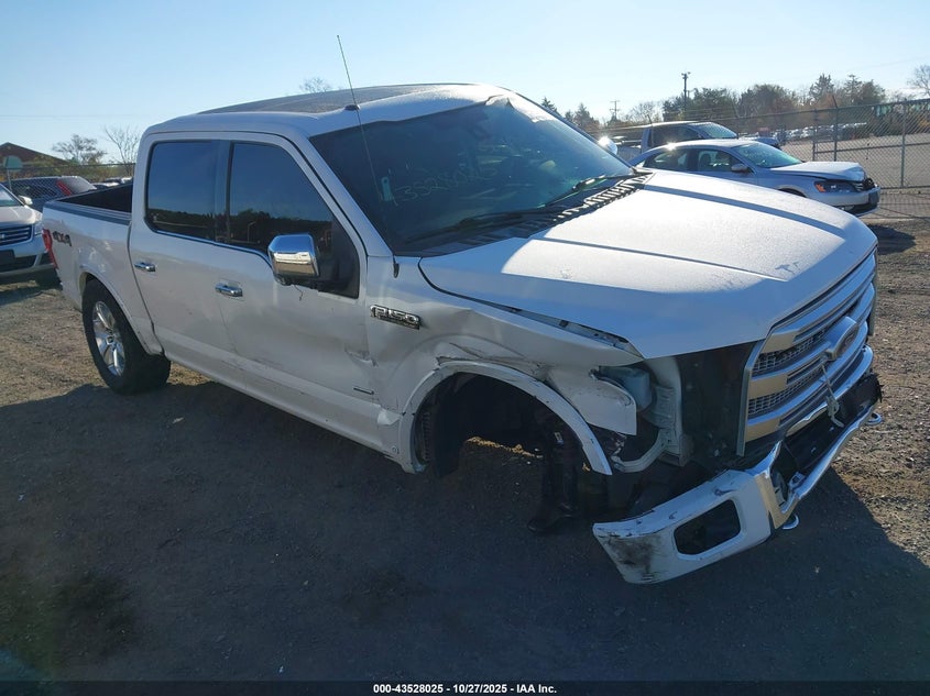 2015 FORD F-150 PLATINUM - 1FTEW1EGXFFB45374