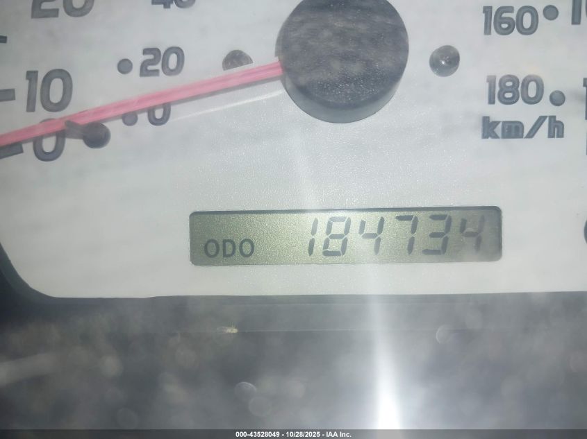 2003 Toyota Tacoma Base V6 VIN: 5TEHN72N03Z301653 Lot: 43528049