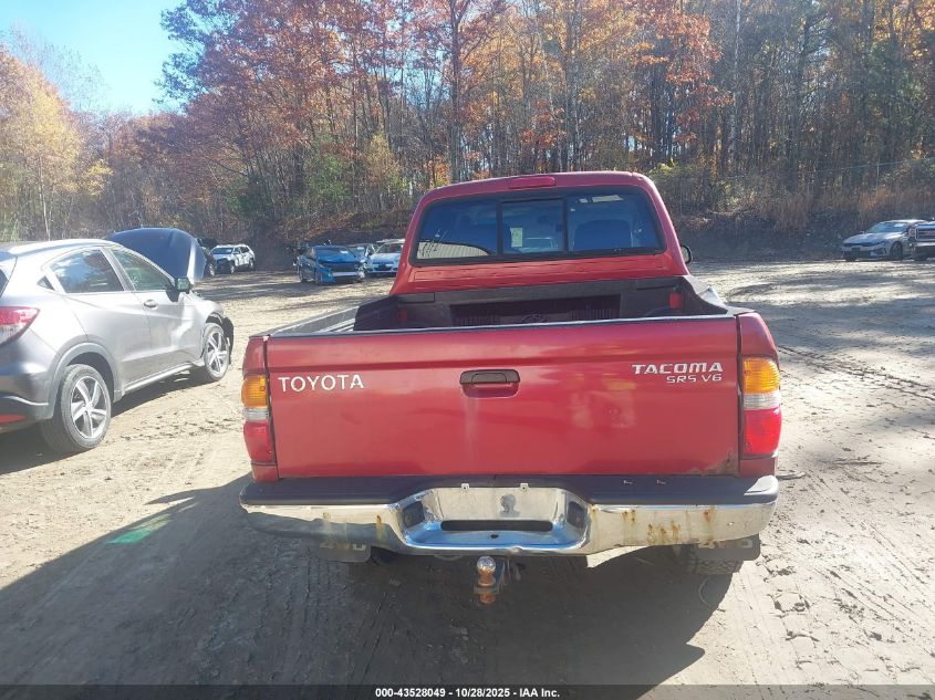 2003 Toyota Tacoma Base V6 VIN: 5TEHN72N03Z301653 Lot: 43528049