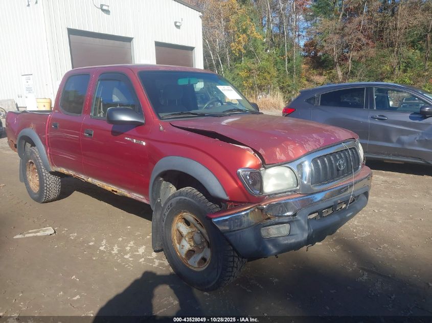 2003 Toyota Tacoma Base V6 VIN: 5TEHN72N03Z301653 Lot: 43528049