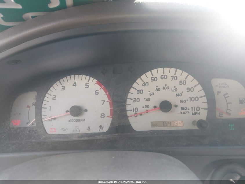 2003 Toyota Tacoma Base V6 VIN: 5TEHN72N03Z301653 Lot: 43528049