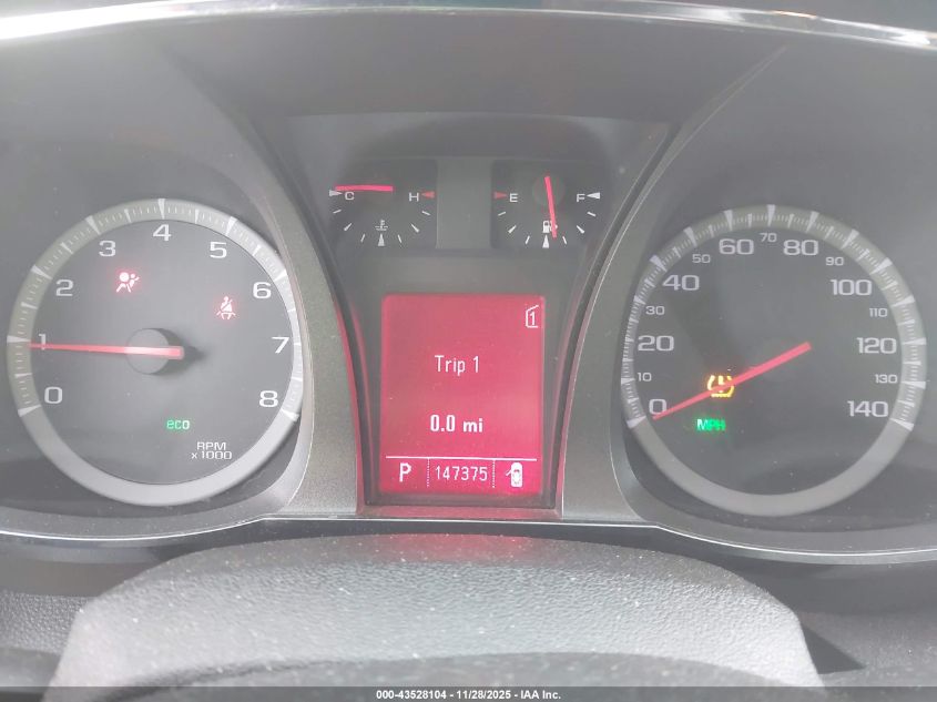 2011 GMC Terrain Sle-2 VIN: 2CTALSEC0B6245390 Lot: 43528104