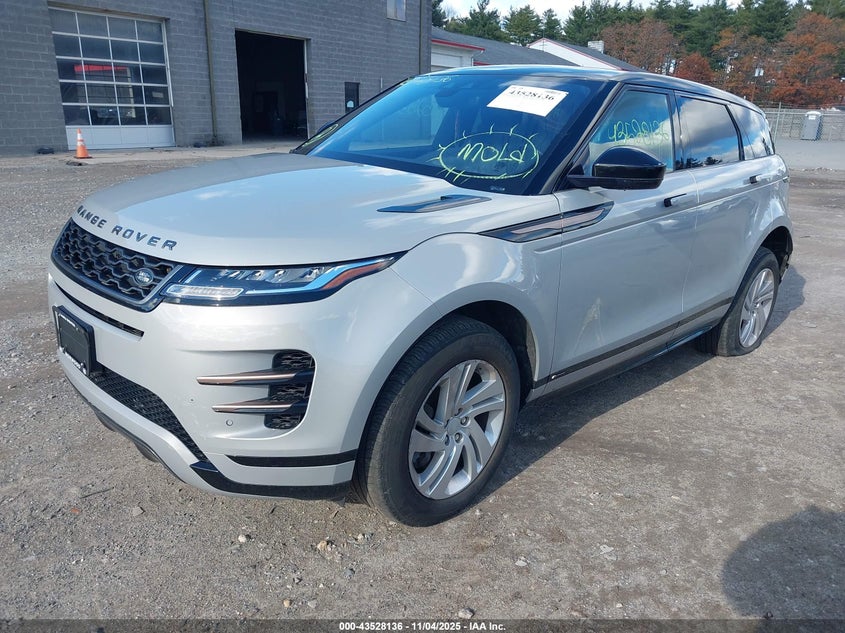 Vin: salzt2gx7lh102018, lot: 44023137, land rover range rover evoque r-dynamic s 20202