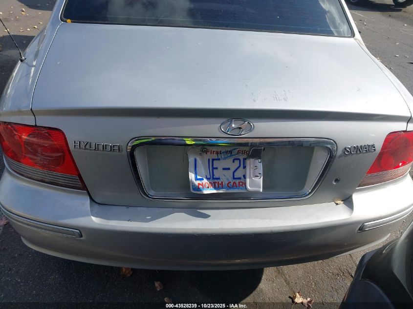 2004 Hyundai Sonata VIN: KMHWF25S74A084604 Lot: 43528239