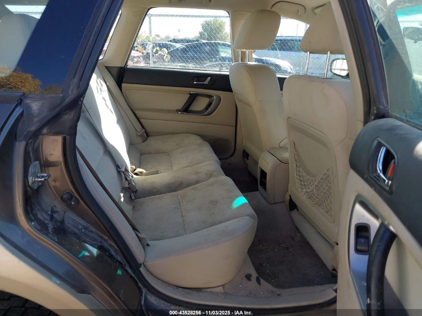 2008 Subaru Outback 2.5I/2.5I L.l. Bean Edition VIN: 4S4BP61C887300190 Lot: 43528256