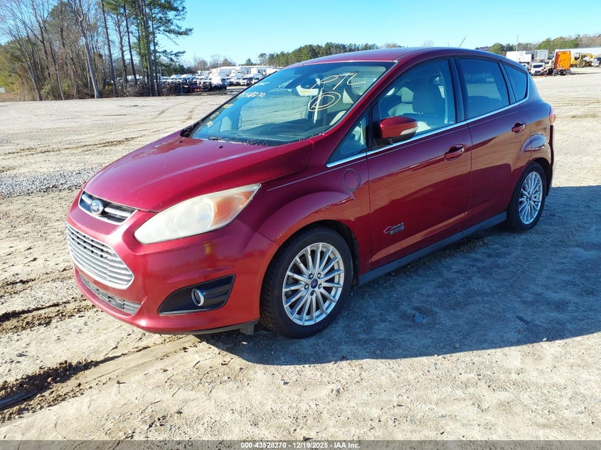 Vin: 1fadp5cu5el510543, lot: 44023272, ford c-max energi sel 20142
