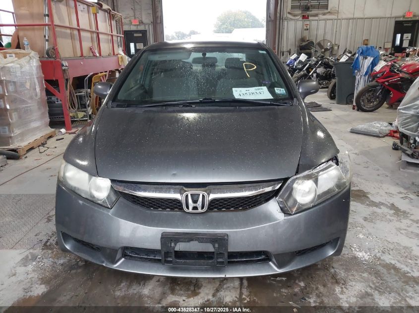 2009 Honda Civic Lx VIN: 2HGFA16579H365821 Lot: 43528347