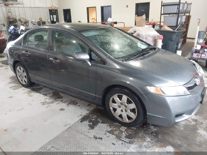 2009 Honda Civic Lx VIN: 2HGFA16579H365821 Lot: 43528347