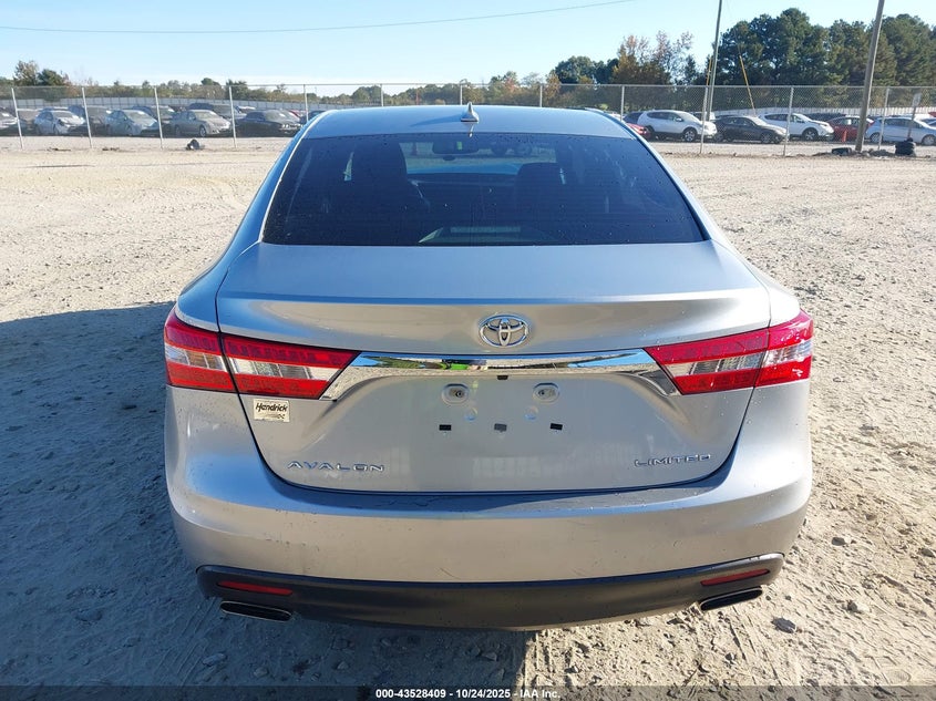 2015 TOYOTA AVALON LIMITED 4T1BK1EB9FU149930