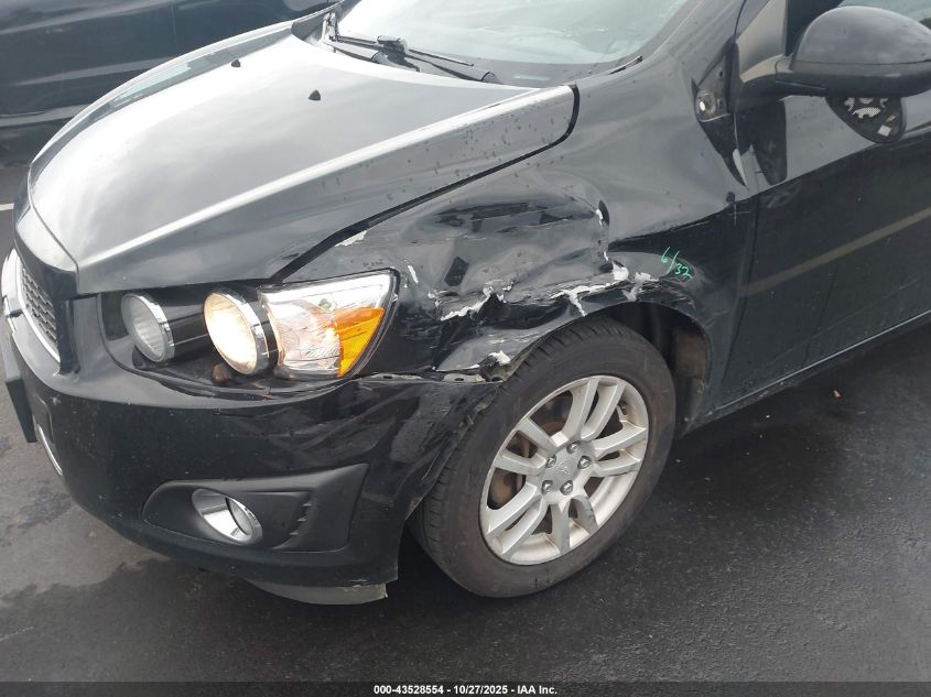 2016 Chevrolet Sonic Lt Manual VIN: 1G1JD5SG8G4148313 Lot: 43528554