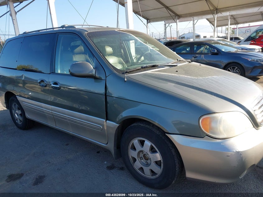 2003 Kia Sedona Ex/Lx VIN: KNDUP131336372523 Lot: 43528599