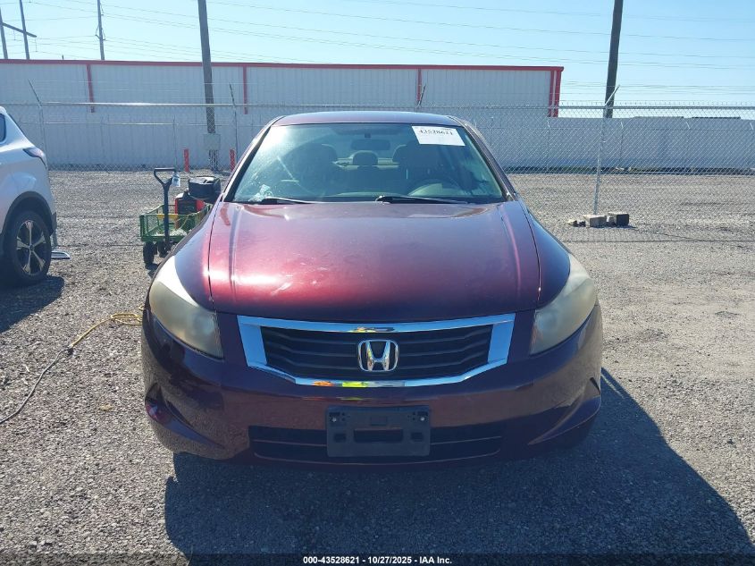 2009 Honda Accord 2.4 Lx VIN: JHMCP26339C007590 Lot: 43528621