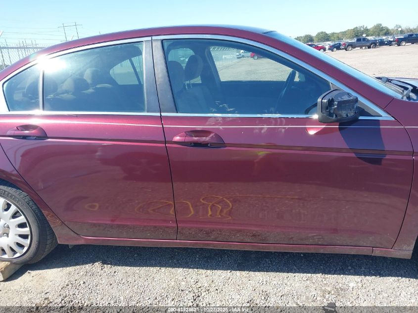 2009 Honda Accord 2.4 Lx VIN: JHMCP26339C007590 Lot: 43528621