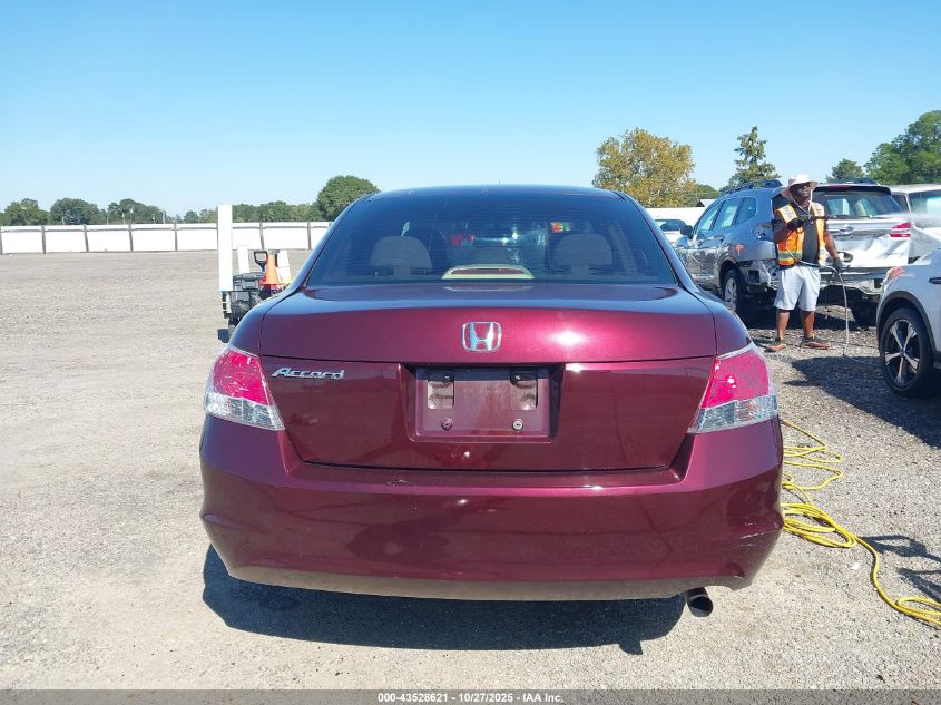 2009 Honda Accord 2.4 Lx VIN: JHMCP26339C007590 Lot: 43528621