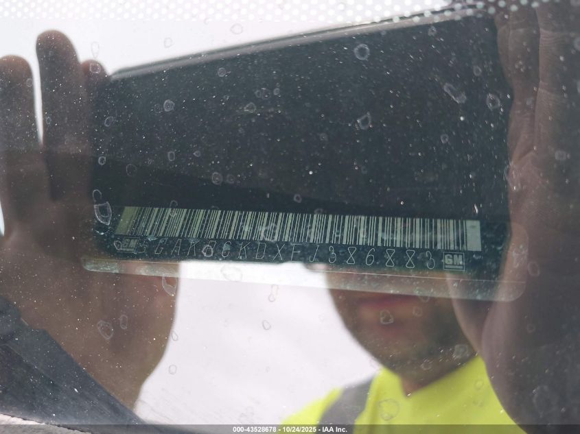 2015 Buick Enclave Premium VIN: 5GAKRCKDXFJ386883 Lot: 43528678