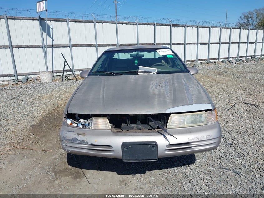 1995 Mercury Cougar Xr7 VIN: 1MELM62W2SH608997 Lot: 43528691