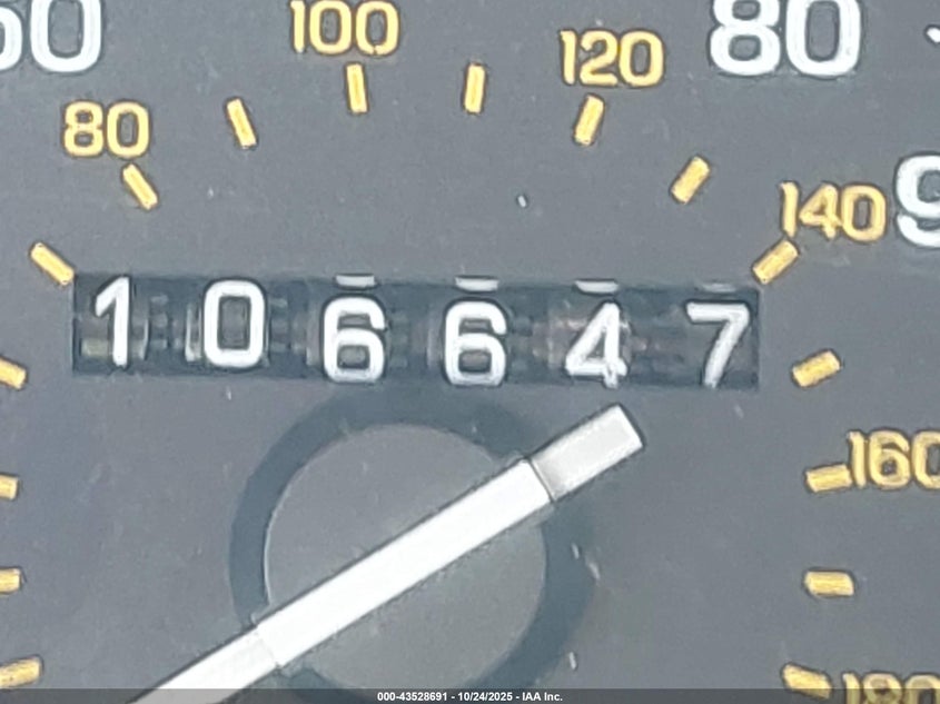 1995 Mercury Cougar Xr7 VIN: 1MELM62W2SH608997 Lot: 43528691