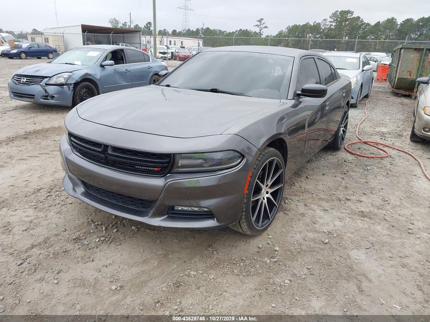 Vin: 2c3cdxhg3hh598902, lot: 44023748, dodge charger sxt rwd 20172