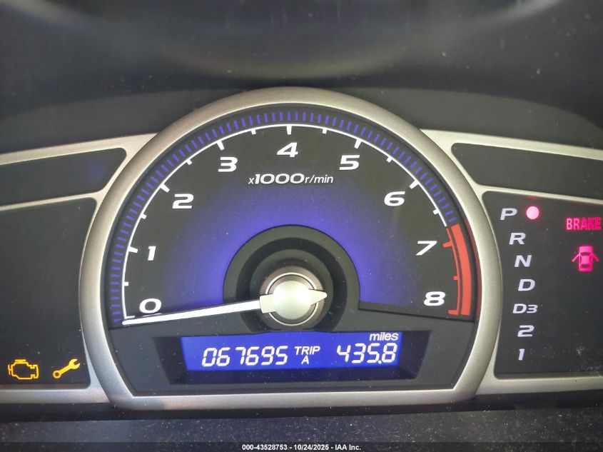 2008 Honda Civic Ex-L VIN: 2HGFA169X8H519441 Lot: 43528753