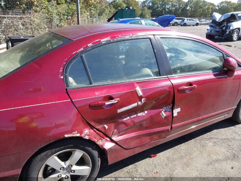 2008 Honda Civic Ex-L VIN: 2HGFA169X8H519441 Lot: 43528753