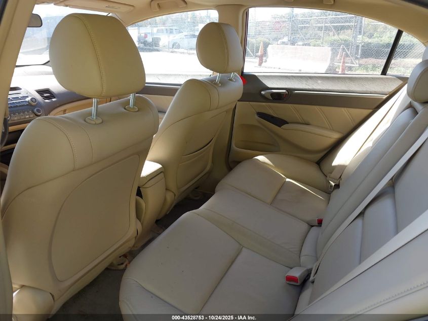 2008 Honda Civic Ex-L VIN: 2HGFA169X8H519441 Lot: 43528753