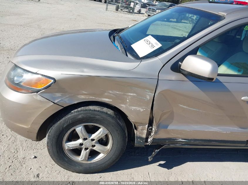 2007 Hyundai Santa Fe Gls VIN: 5NMSG13D17H086762 Lot: 43528755