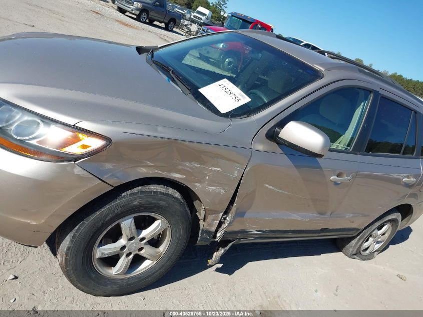 2007 Hyundai Santa Fe Gls VIN: 5NMSG13D17H086762 Lot: 43528755