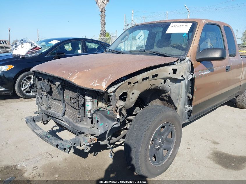 2001 Toyota Tacoma VIN: 5TEVL52N61Z726756 Lot: 43528840