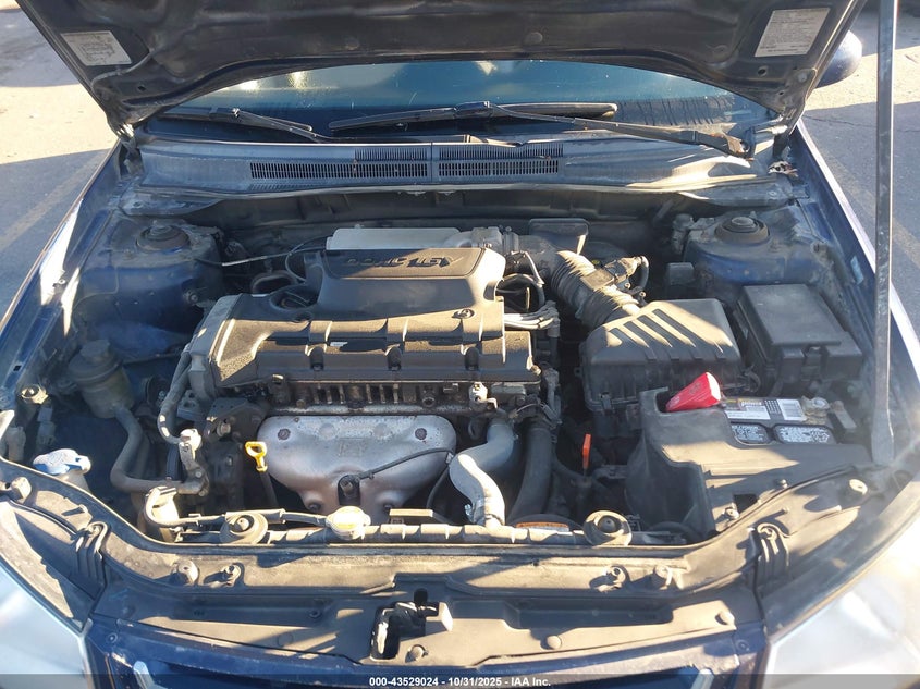 2007 Kia Spectra Ex VIN: KNAFE121875452568 Lot: 43529024