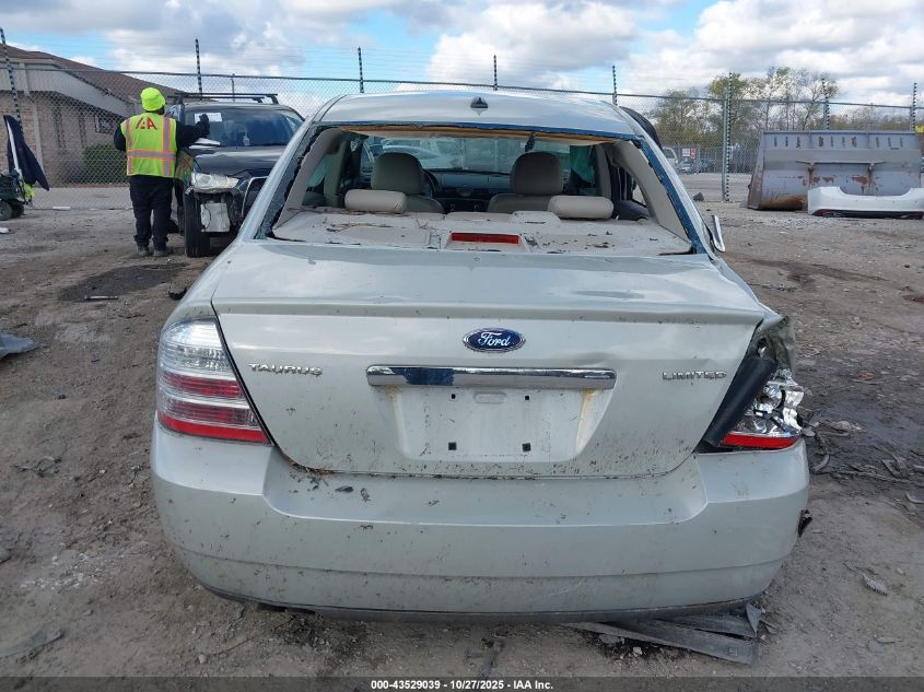 2008 Ford Taurus Limited VIN: 1FAHP25WX8G135566 Lot: 43529039