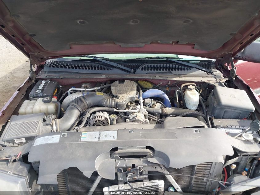 2003 Chevrolet Silverado 2500Hd Ls VIN: 1GCHK29153E252659 Lot: 43529190