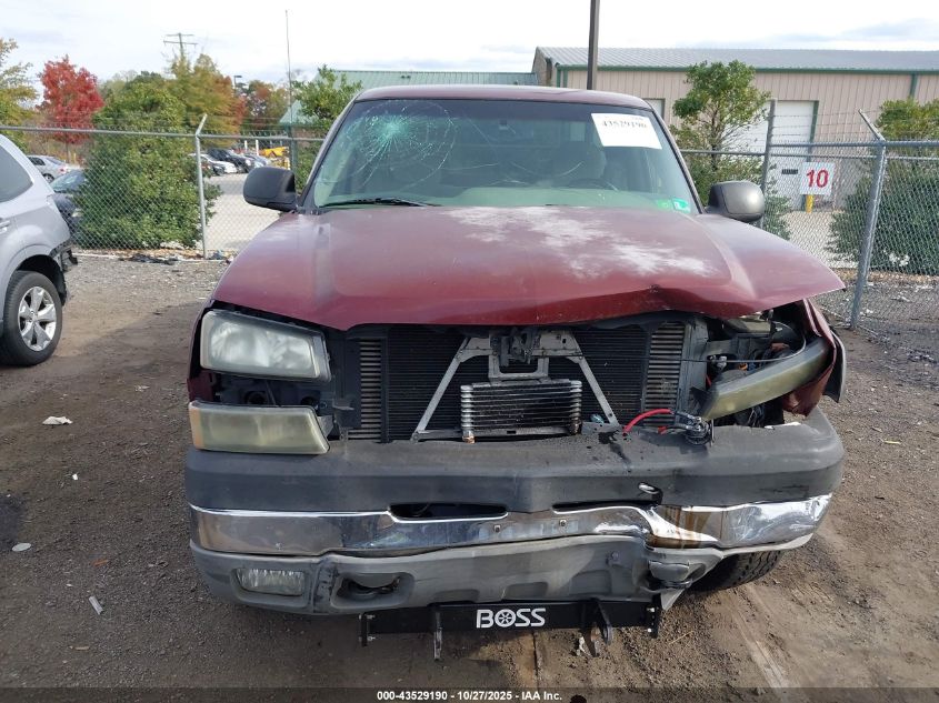 2003 Chevrolet Silverado 2500Hd Ls VIN: 1GCHK29153E252659 Lot: 43529190