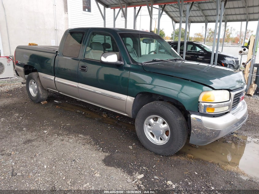 2002 GMC Sierra 1500 Sle 2GTEK19T721381680 photo #1