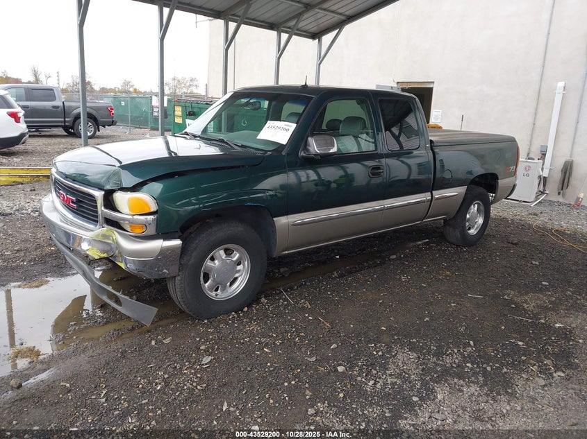 2002 GMC Sierra 1500 Sle 2GTEK19T721381680 photo #3